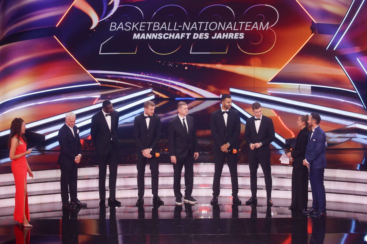 „Mannschaft des Jahres 2023“: Basketball-Nationalmannschaft